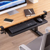 clamp keyboard tray under desk