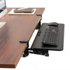 keyboard tray under desk