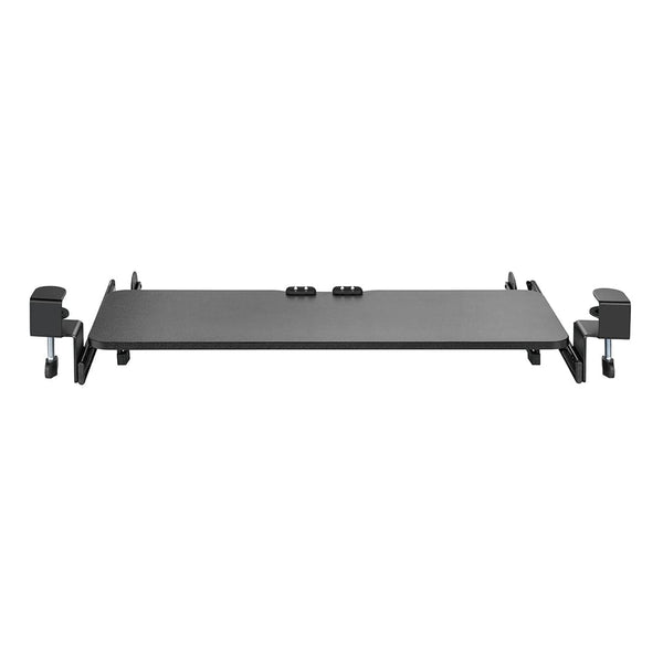 under desk tray for keyboard and mouse