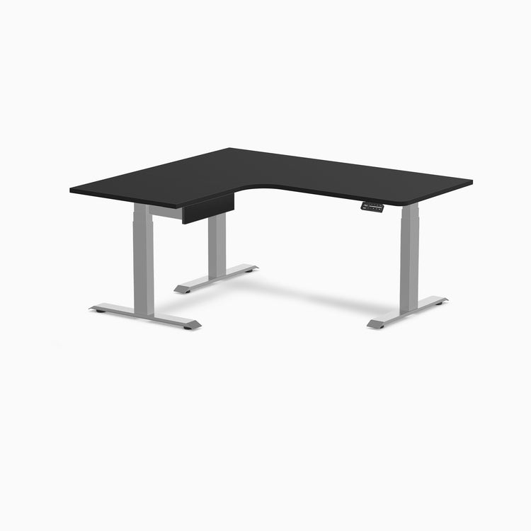 Desky Sigma L-Shape Gaming Desk With Drawer