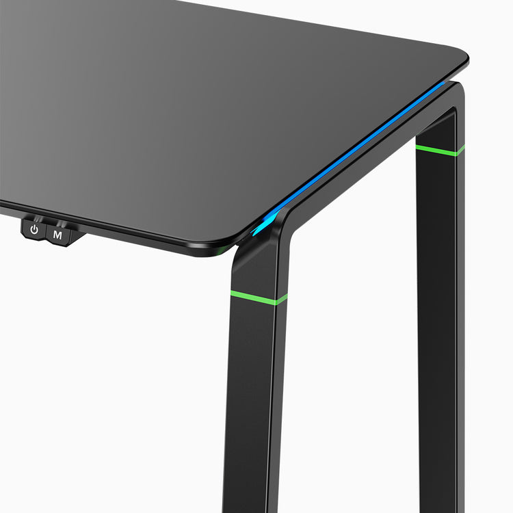 Desky RGB LED Gaming Desk RGB legs - Desky