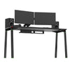 integrated cable management 4 ports gaming desk