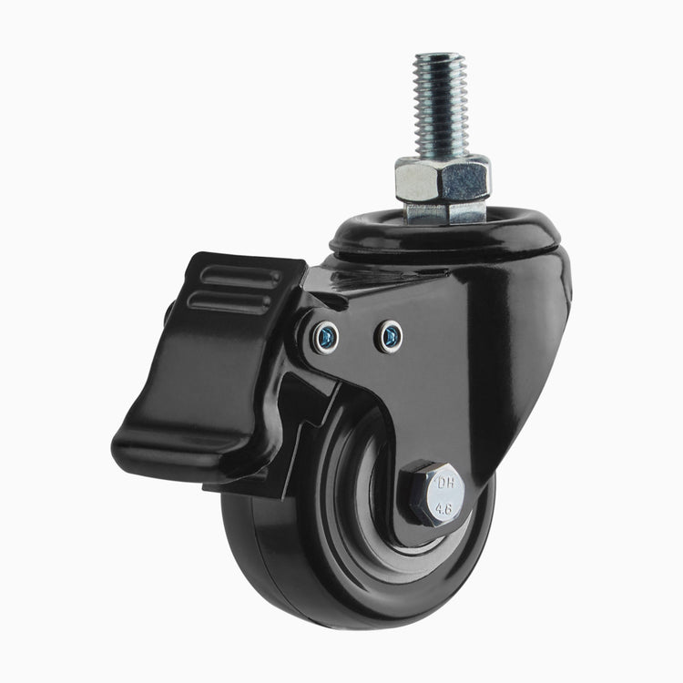 Desky lockable desk casters