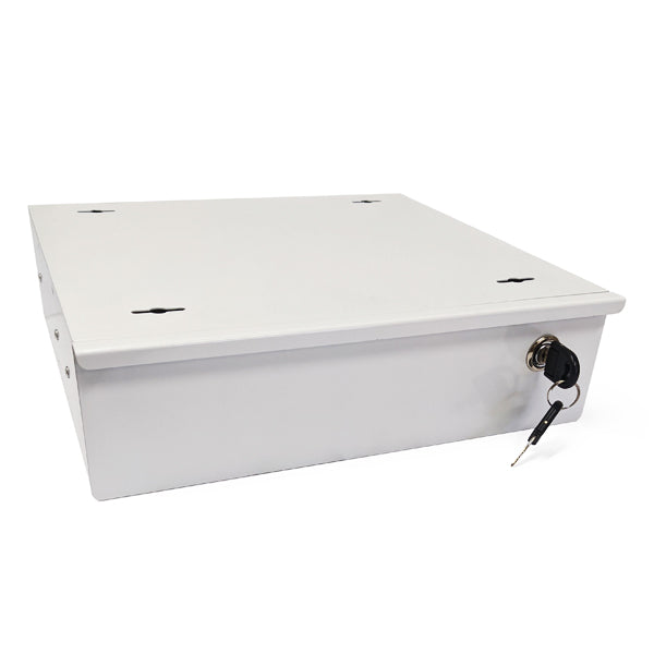 Desky Lockable Under Desk Drawer White - Desky