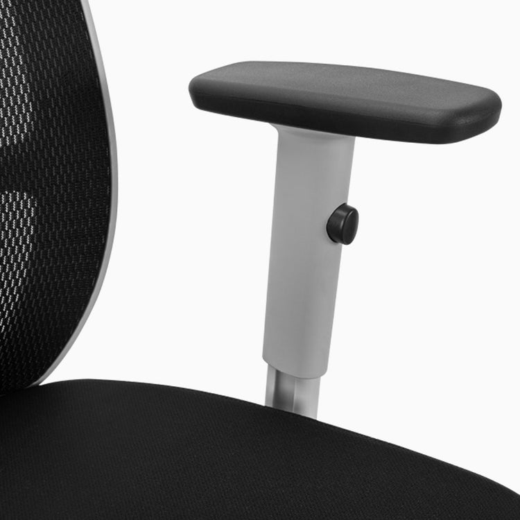 Desky luminous mesh chair adjustable arm rests