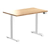 dual mini bamboo height adjustable desk