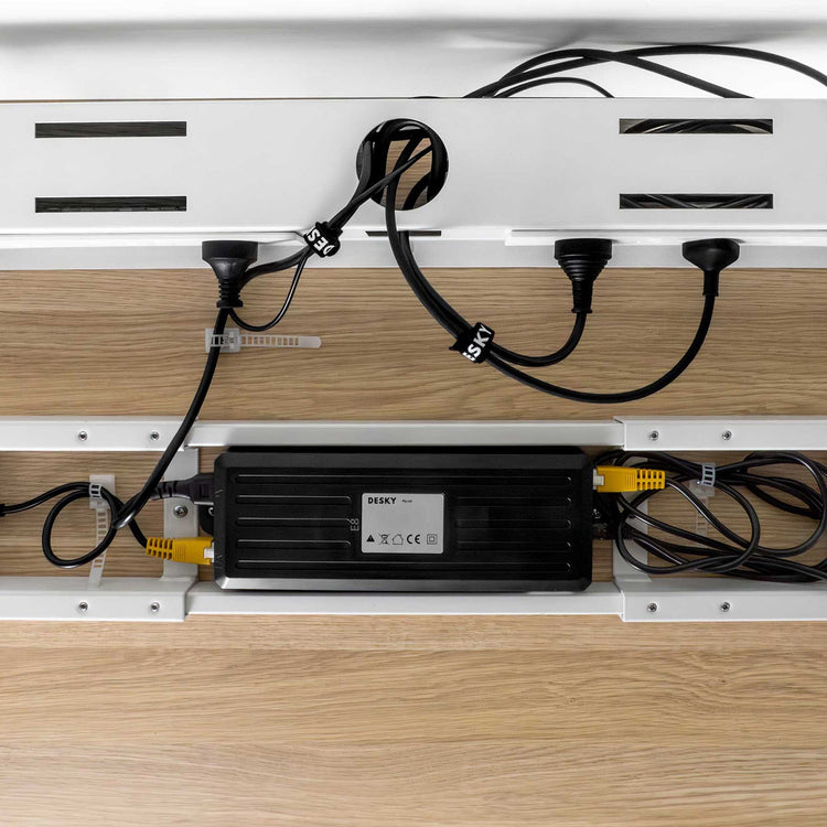 Desky Mini Cable & Power Tray