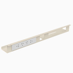 Desky Mini Cable & Power Tray in Wheat