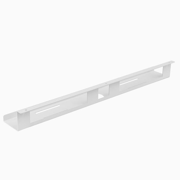 Mini cable and power tray in white no power