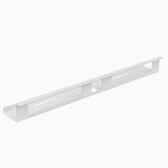 Desky mini cable and power tray in white