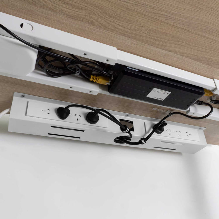 Desky Mini Cable & Power Tray