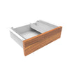 Almost Perfect Desky Minimal Under Desk Drawer-Prime Oak Melamine Desky®