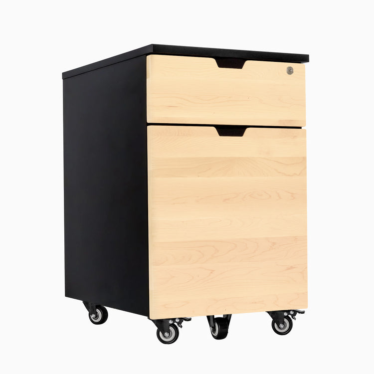 Desky Minimal Wooden Filing Cabinet