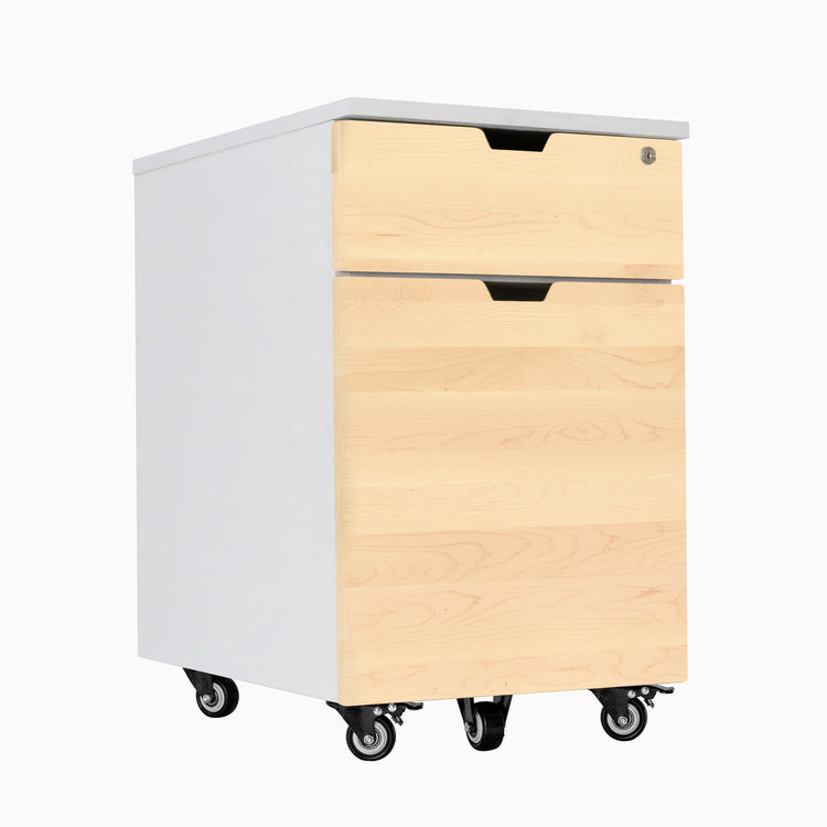 Desky Minimal Wooden Filing Cabinet