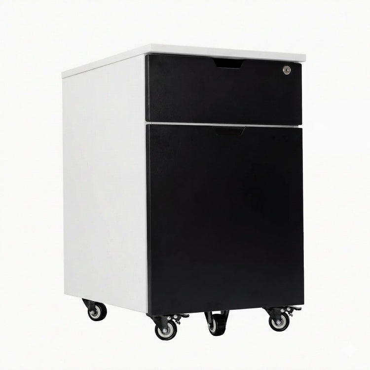 Desky Minimal Wooden Filing Cabinet