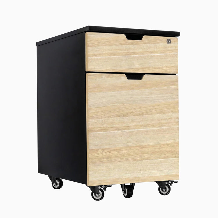 Desky Minimal Wooden Filing Cabinet