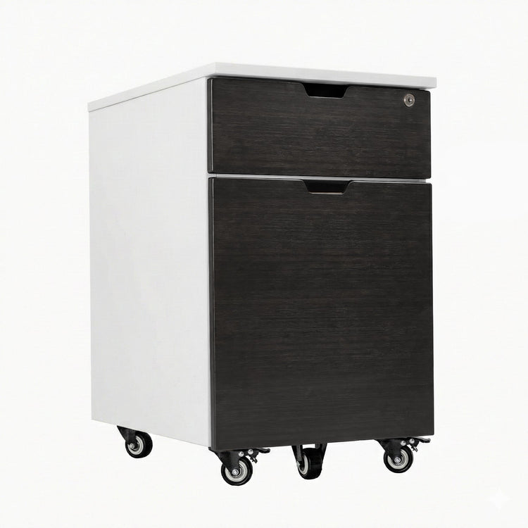 Desky Minimal Wooden Filing Cabinet