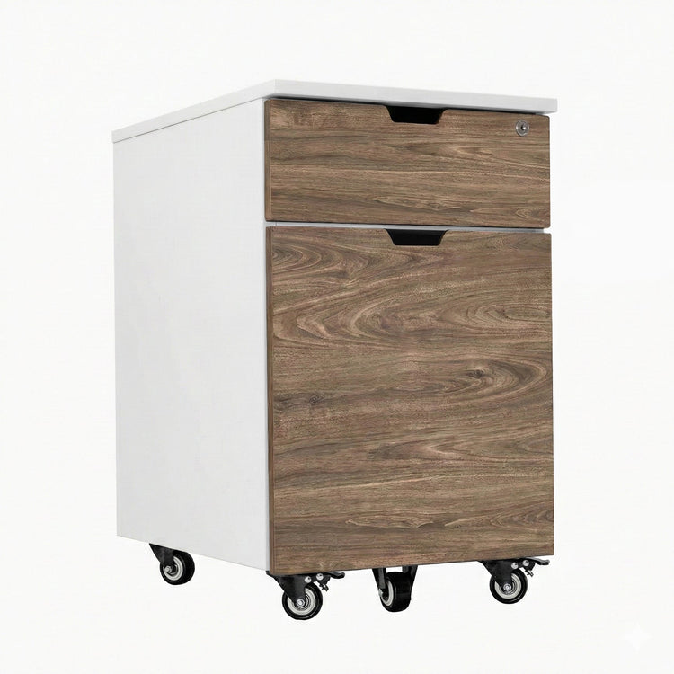 Desky Minimal Wooden Filing Cabinet