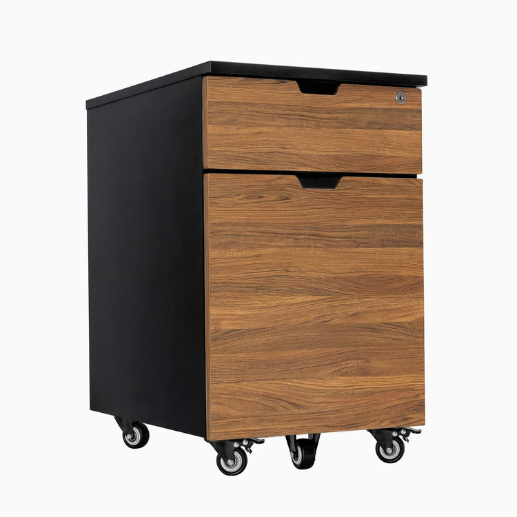 Desky Minimal Wooden Filing Cabinet