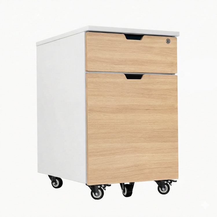 Desky Minimal Wooden Filing Cabinet