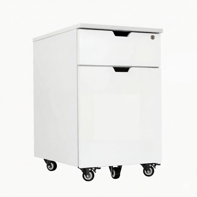 Desky Minimal Wooden Filing Cabinet