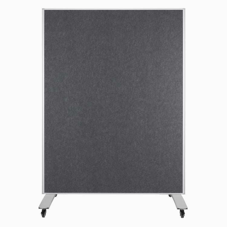 Desky mobile whiteboard pinboard side 