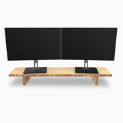 Desky monitor stand bamboo