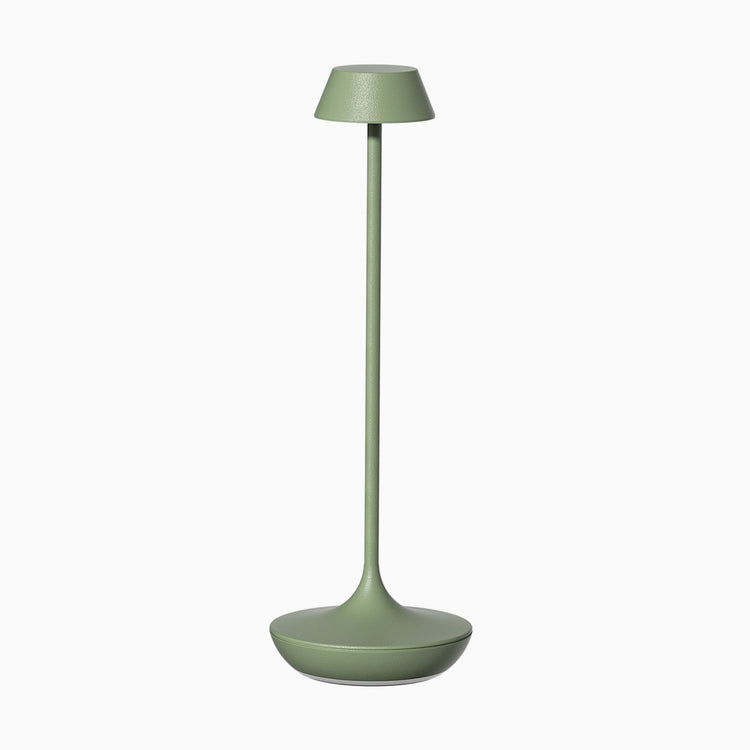 Desky nimbus rechargeable desk lamp in sage