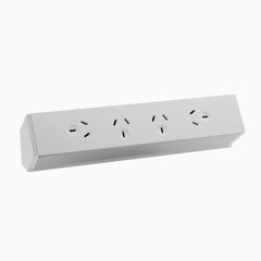 Desky Qiksilva On Desk Power-Power Accessories-Desky-White-4 x Power-Starter Power Cable-Desky® Australia