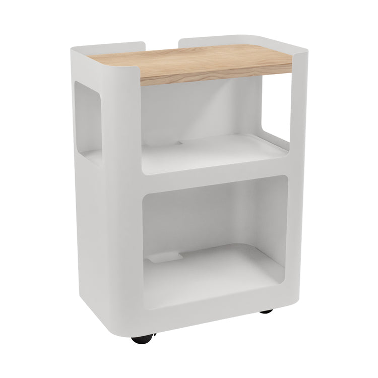 Desky Minimal Open Mobile Pedestal