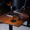 Desky minimalist orbit desk lamp in black