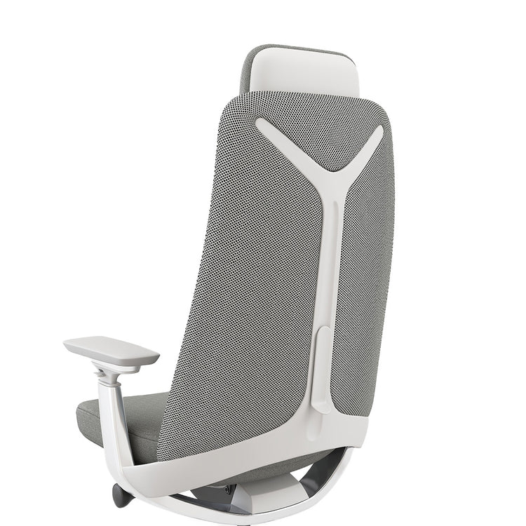 Desky Pinnacle Executive Office Chair in light grey variant