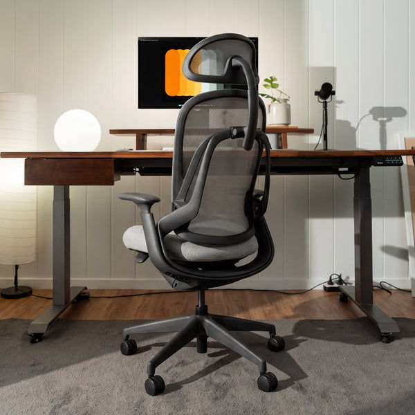 Desky Pivot Ergonomic Office Task Chair detail view 2