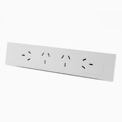 Desky Plugin Power Board in White