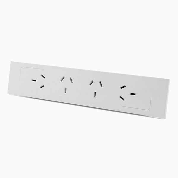 Desky Plugin Power Board in White