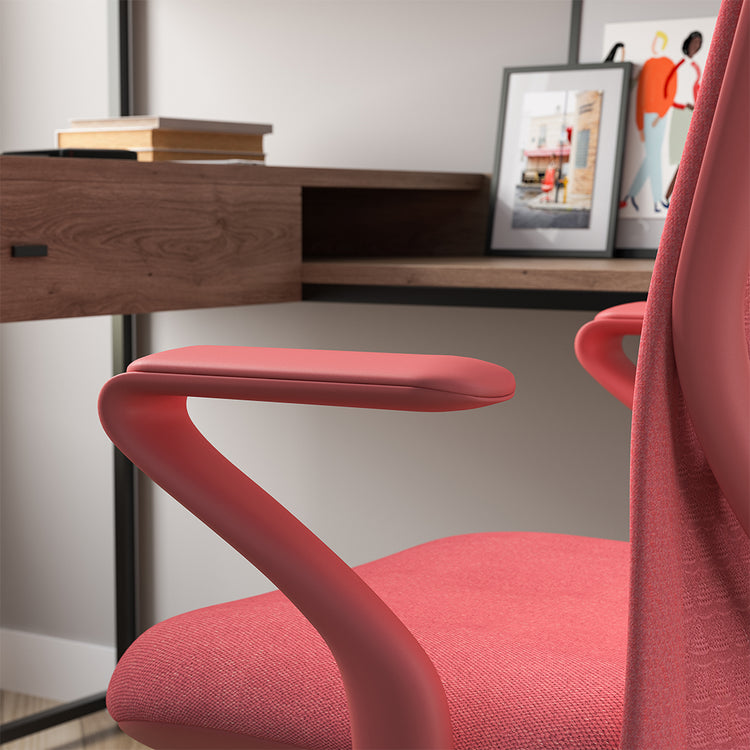 padded armrest office chair