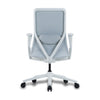 lumbar support white mesh office chair