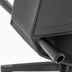 Adjustable lumbar support pro gaming chair all black