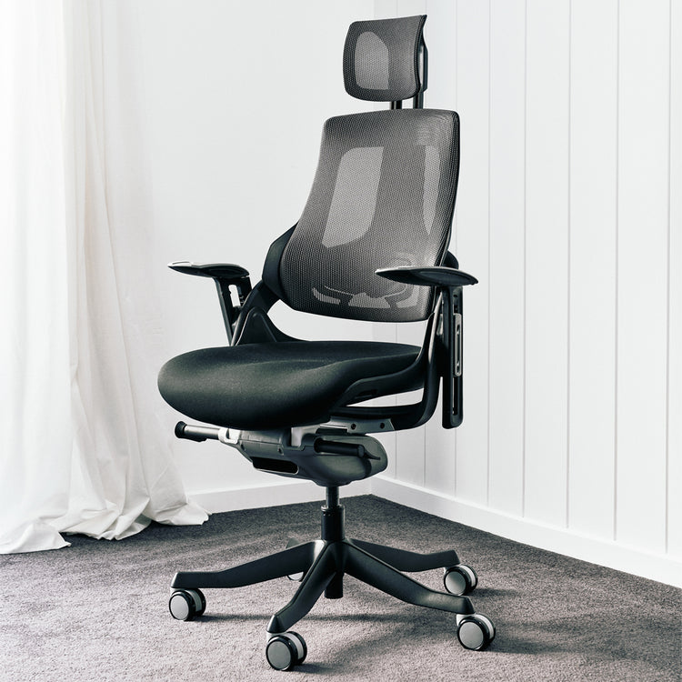 Desky Pro+ Ergonomic Chair-Black Desky®