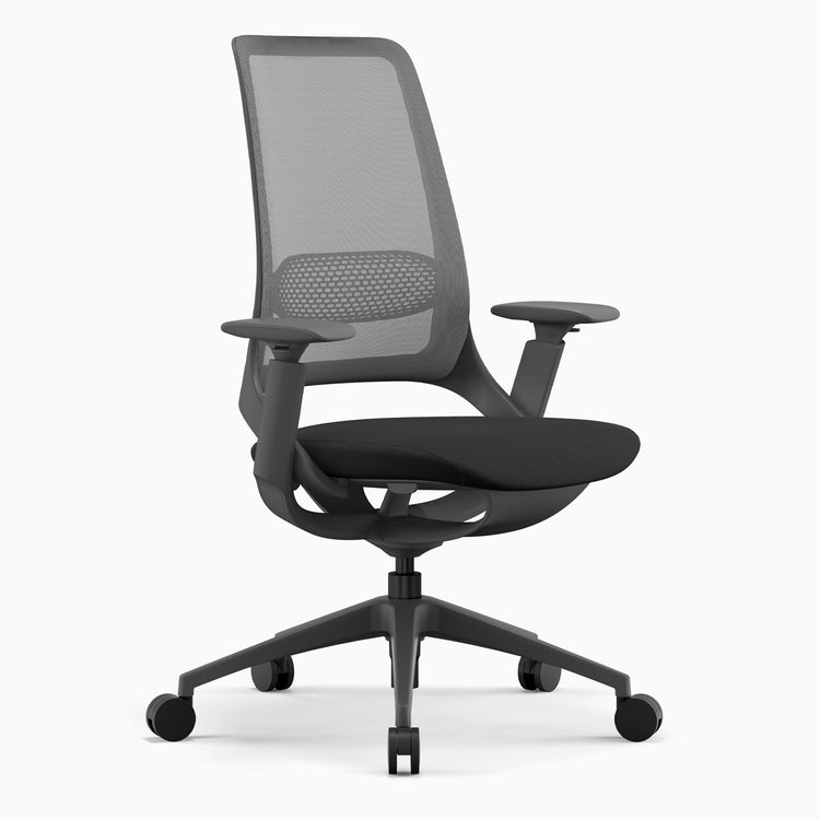 Desky pulse supportive chair matteblack