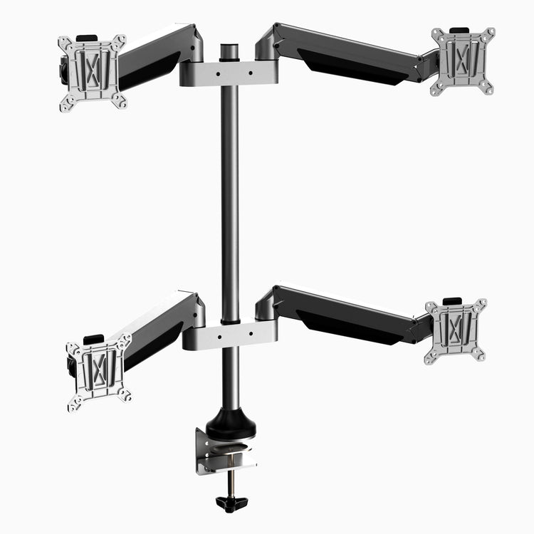 Desky Quad Monitor Arm space grey- Desky