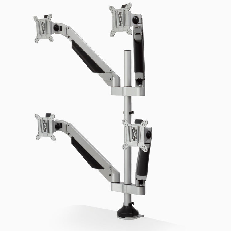 Monitor arm for four screens - Desky