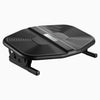 rippled black adjustable foot rest