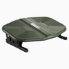 rippled green adjustable foot rest