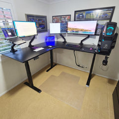 Desky Sigma L-Shape Gaming Desk detail view 2