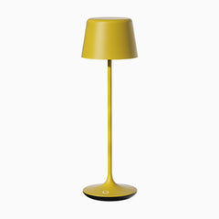 Desky cordlesssihlouette desk lamp in yellow