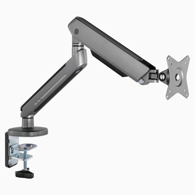 Desky Single LED Monitor Arm space grey