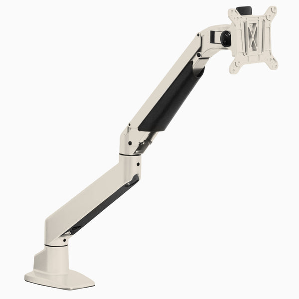 Desky Single Monitor Arm in Wheat
