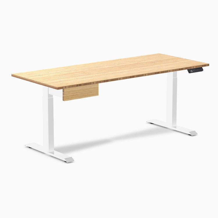 Desky Single Standing Desk With Drawer