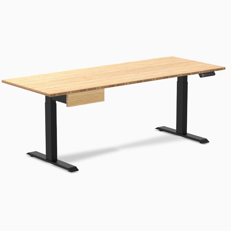 Desky Single Standing Desk With Drawer